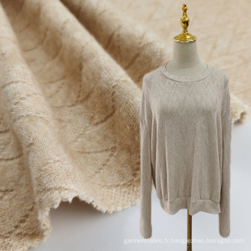 Pull pullaire en laine en tricot en maillot angora tissu